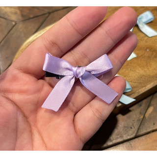Kẹp nơ mini màu pastel siêu dễ thương