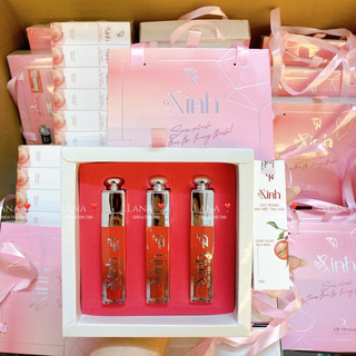 Set son 3 màu đông anh X3 (tặng tẩy tế bào môi)