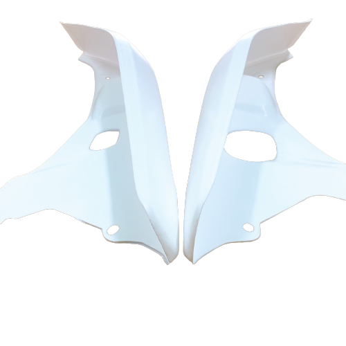 Đôi Bửng Trắng - Yếm xe Dream 3  / dream lùn - nhựa trắng cao cấp- LOẠI ĐẸP