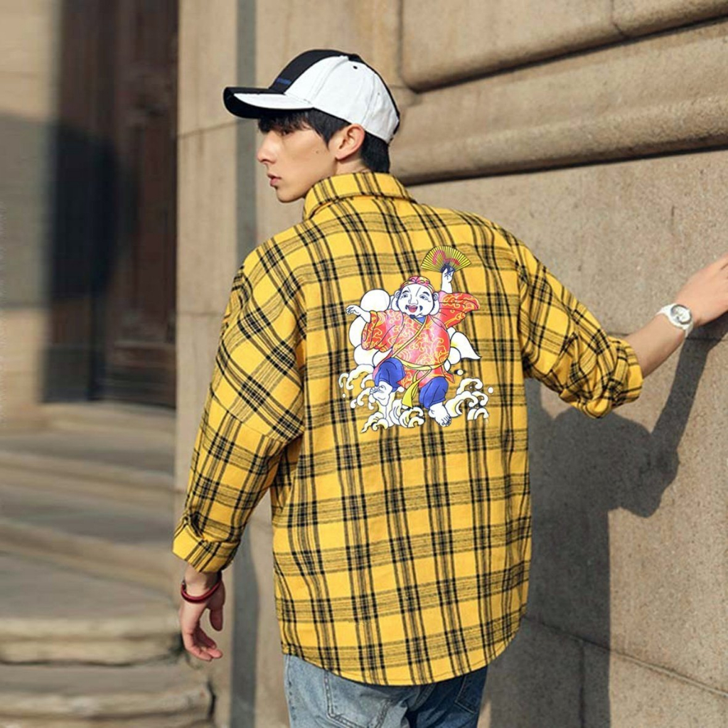 Áo sơ mi caro thêu túi  BN FASHION áo sơ mi nam nữ cao cấp do shop mua vải tự cắt giá rẻ .