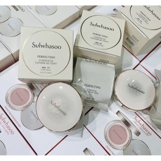 Sét phấn nướccushion 𝗦𝗨𝗟𝗪𝗛𝗔𝗦𝗢𝗢 𝗣𝗘𝗥𝗙𝗘𝗖𝗧𝗜𝗡𝗚 𝗖𝗨𝗦𝗛𝗜𝗢𝗡 𝗘𝗫