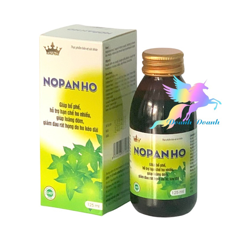 Siro NOPANHO Kingphar -Lọ 125ml - Viêm đường hô hấp dưới , phế quản, giảm ho , long đờm