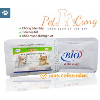 Men tiêu hóa biotic cho chó mèo