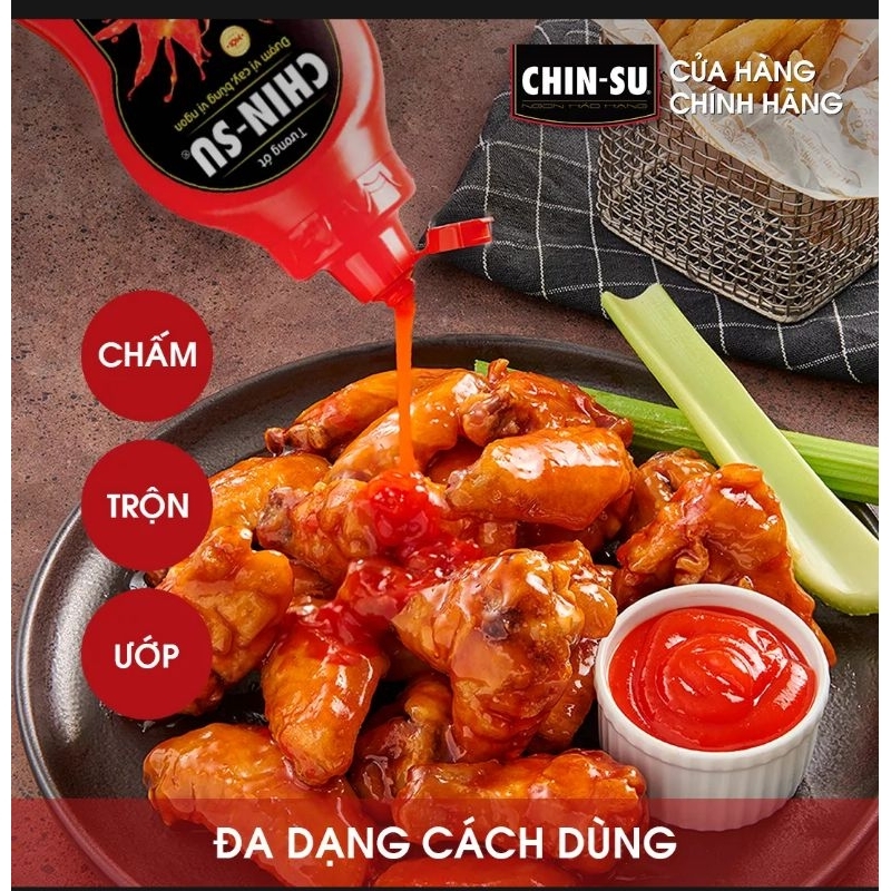 Tương Ớt Chinsu 1Kg Thơm Ngon Đậm Vị Món Ăn