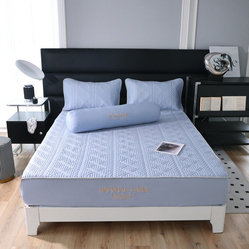 Ga gối tencel mix cao su non siêu mát mềm mại hàng cao cấp