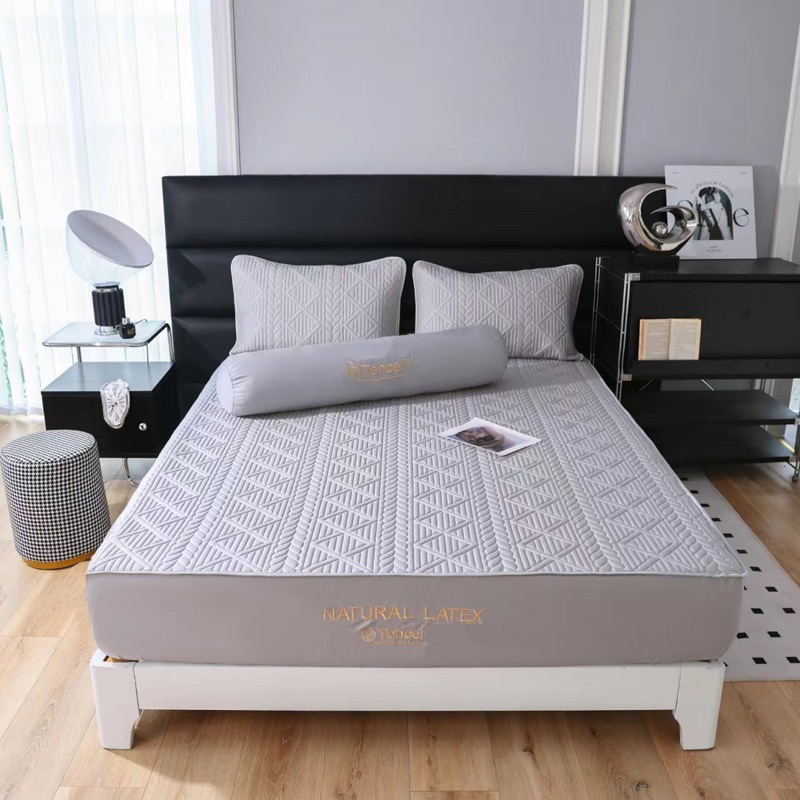 Ga gối tencel mix cao su non siêu mát mềm mại hàng cao cấp
