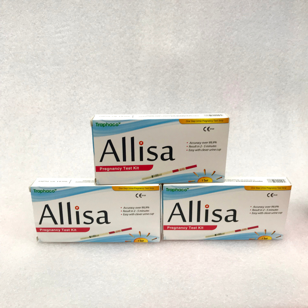 Que thử thai Allisa - Traphaco, giúp phát hiện thai kỳ sớm với độ chính xác cao