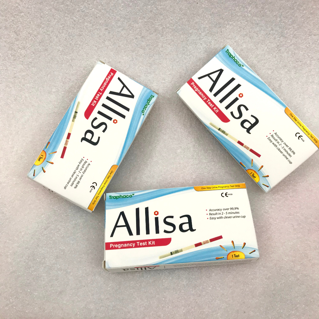 Que thử thai Allisa - Traphaco, giúp phát hiện thai kỳ sớm với độ chính xác cao