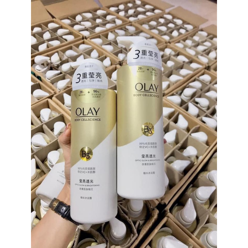 Sữa tắm Olay vitamin c +b3 500ml