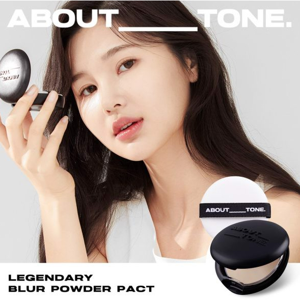 Bông Phủ Phấn Khô EGLIPS ABOUTTONE Powder Pact Puff
