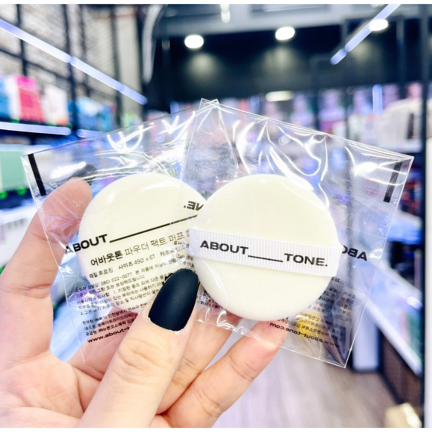 Bông Phủ Phấn Khô EGLIPS ABOUTTONE Powder Pact Puff