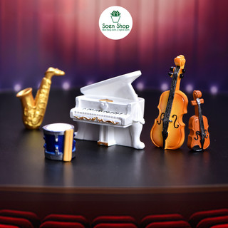 |freeship| phụ kiện đàn guita, đàn piano - phụ kiện trang trí để bàn làm việc, mô hình trang trí cho bể cá, tiểu cảnh