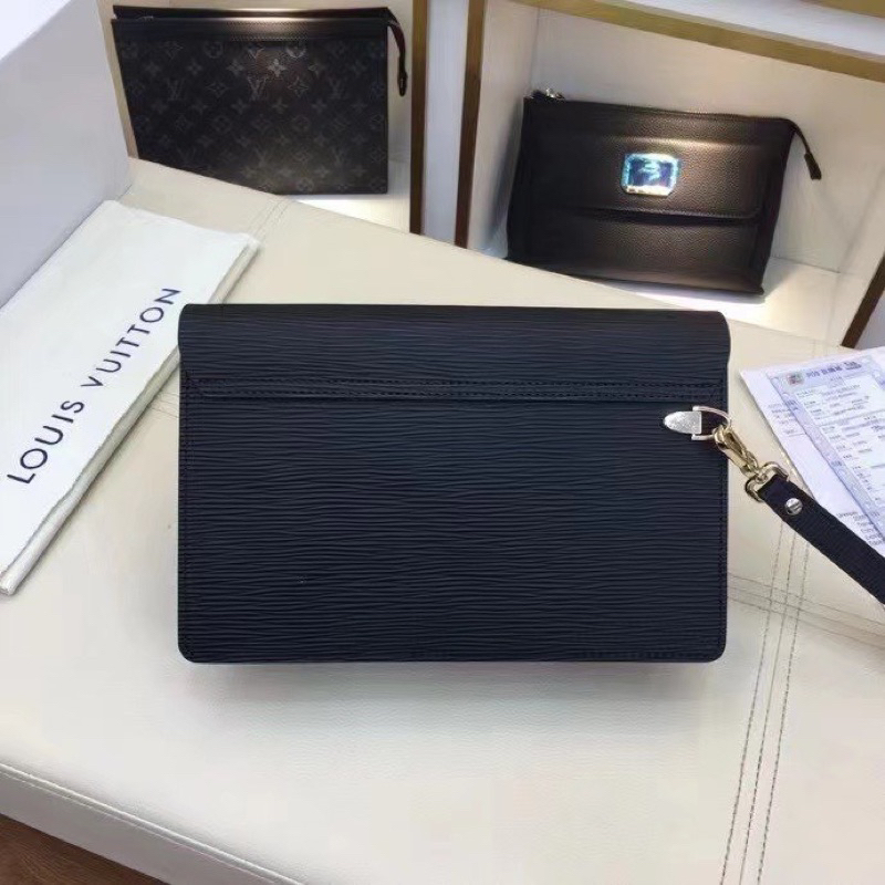 Ví cầm tay Clutch nam thương hiệu San Leather da bò nhập khẩu S2125