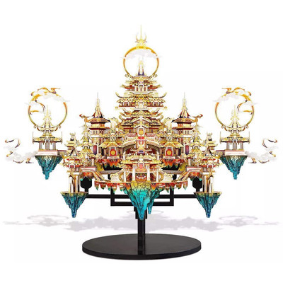 Mô Hình Kim Loại 3D Lắp Ráp Piececool Lăng Tiêu Bảo Điện (Lingxiao Palace) P225-WG
