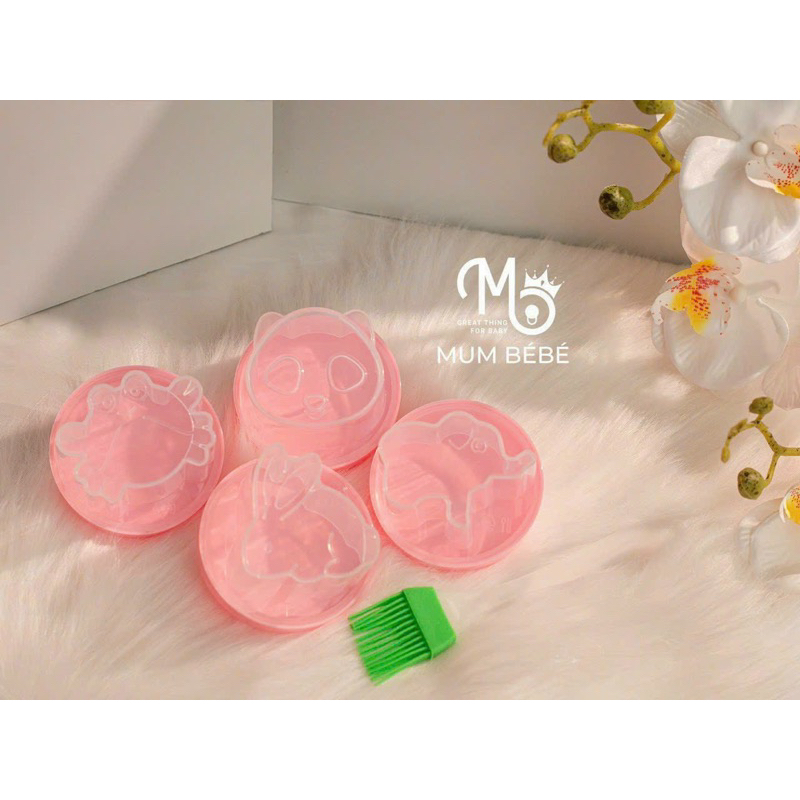 Khuôn hấp trứng , hấp bánh, làm đậu hủ non, pudding cho bé