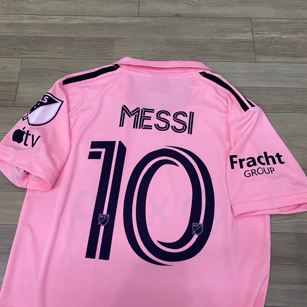 Bộ quần áo bóng đá MESSI số 10 - INTER MIAMI hồng sân nhà  2024