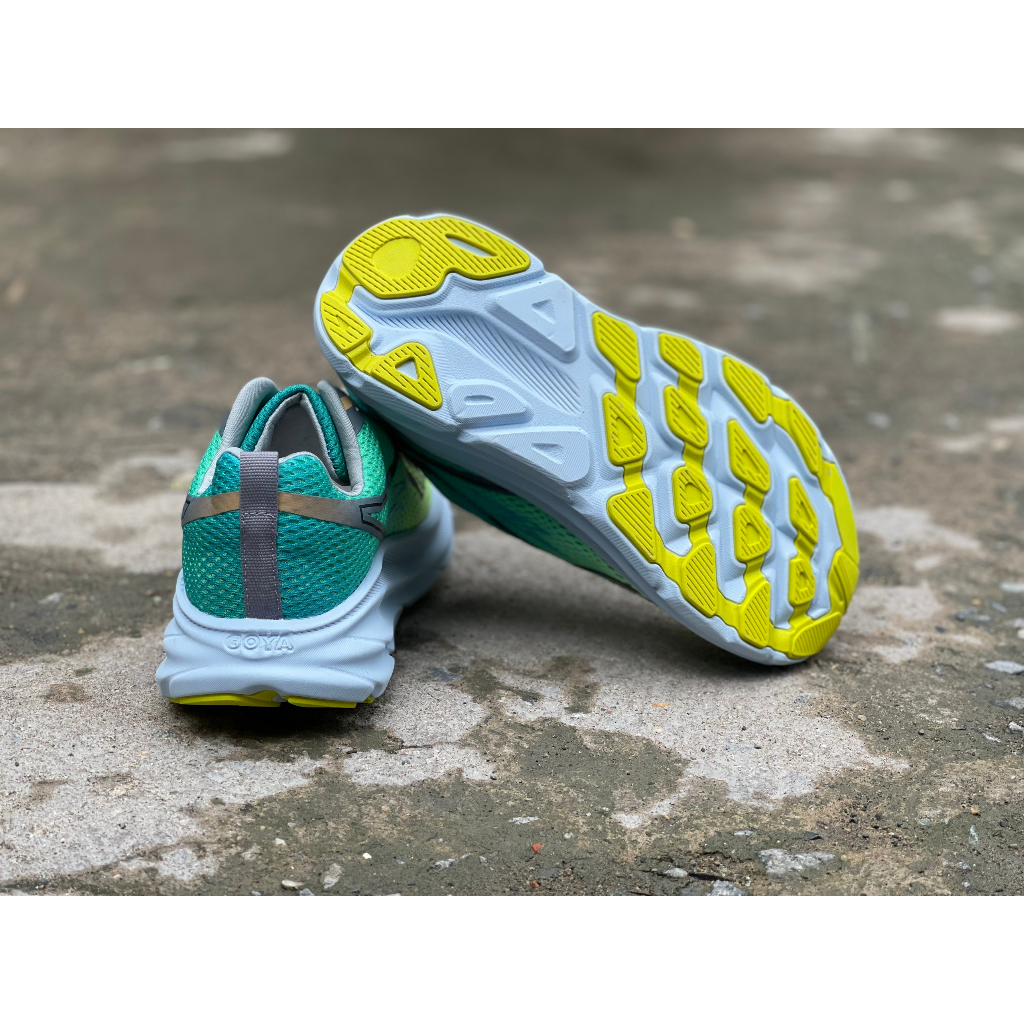 Giày thể thao chạy bộ nam nữ Goya Plus năm 2023 màu neon v5