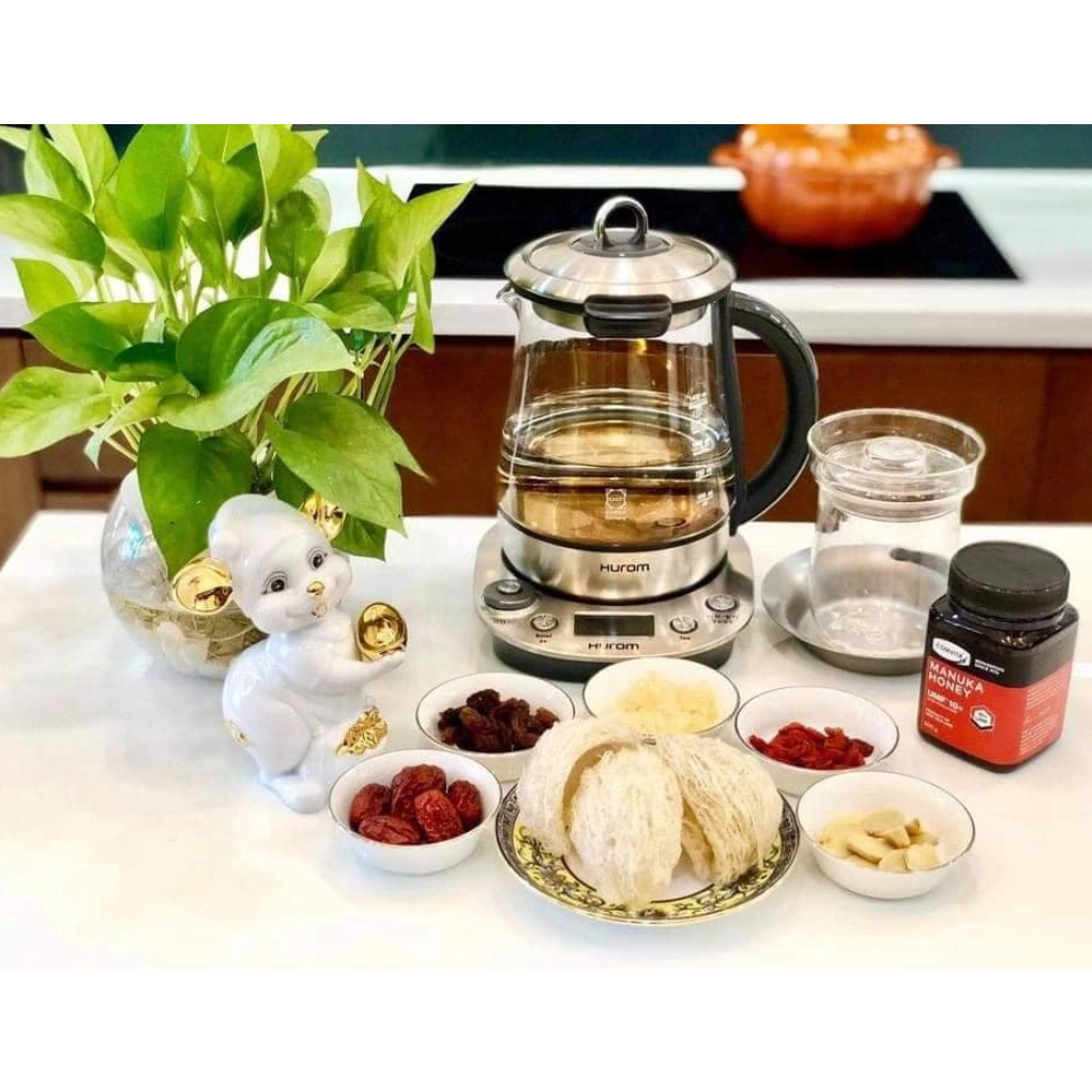 Ấm Pha Trà Chưng Yến HUROM TEA MASTER TMP02FSS, Nhập Hàn, Bepchauau