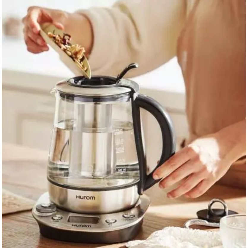 Ấm Pha Trà Chưng Yến HUROM TEA MASTER TMP02FSS, Nhập Hàn, Bepchauau