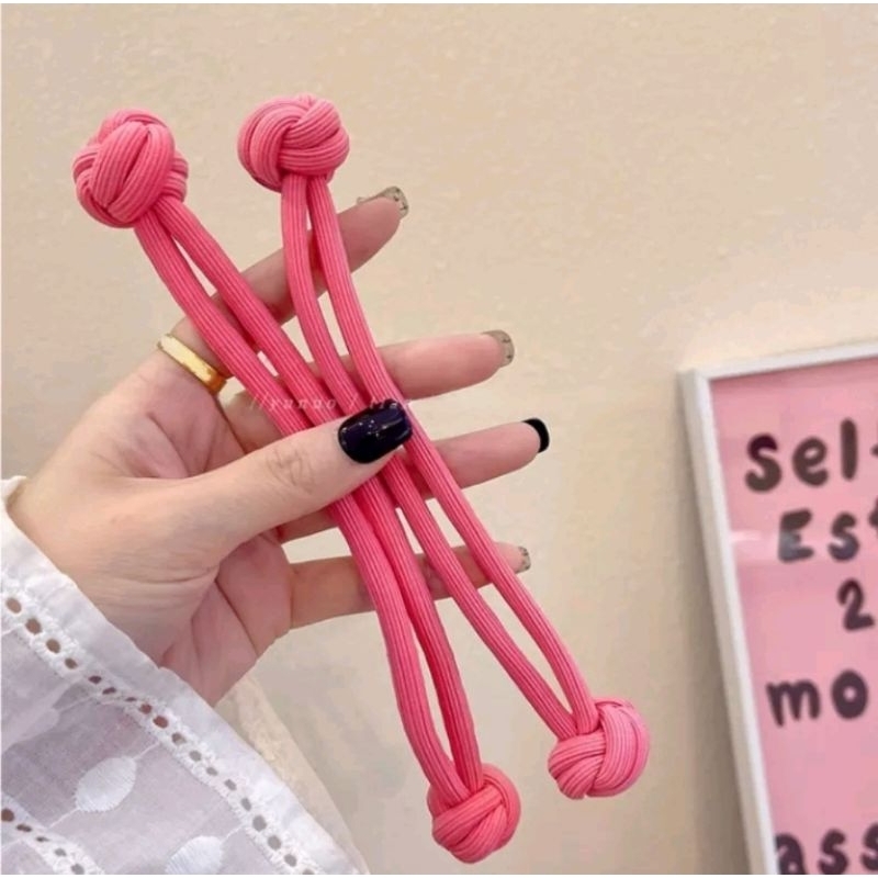 Dây Cột Tóc Cao Su Thắt Nút