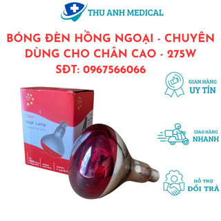 Bóng đèn hồng ngoại chuyên dùng cho đèn hồng ngoại chân cao - 275w
