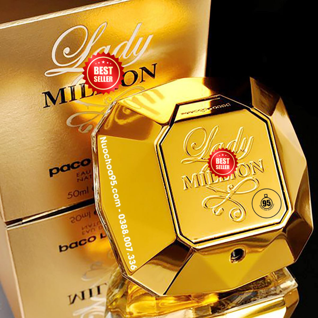 Nước Hoa Pháp Aroma Lady Million Nữ Tính Cao Cấp