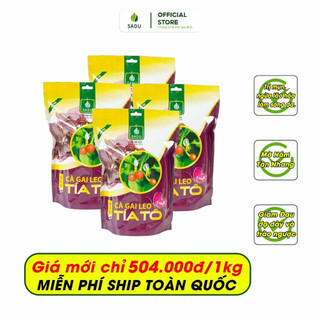 Trà cà gai leo tía tô Sadu 1 kg (combo từ 2kg tặng 1 gói 250g)