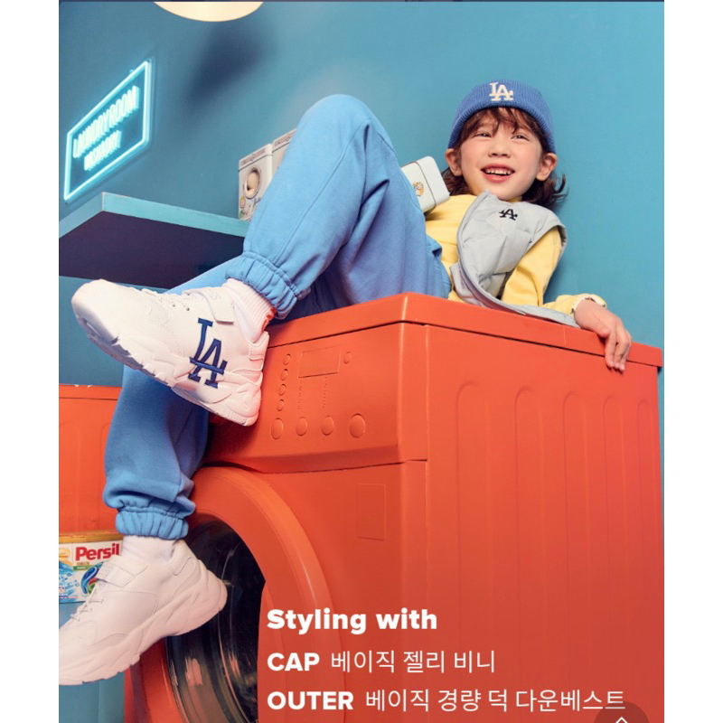 Giày Unisex Bé Trai và Gái M.L.B KIDS C.h.u.n.k.y Dodgers Chính Hãng💯