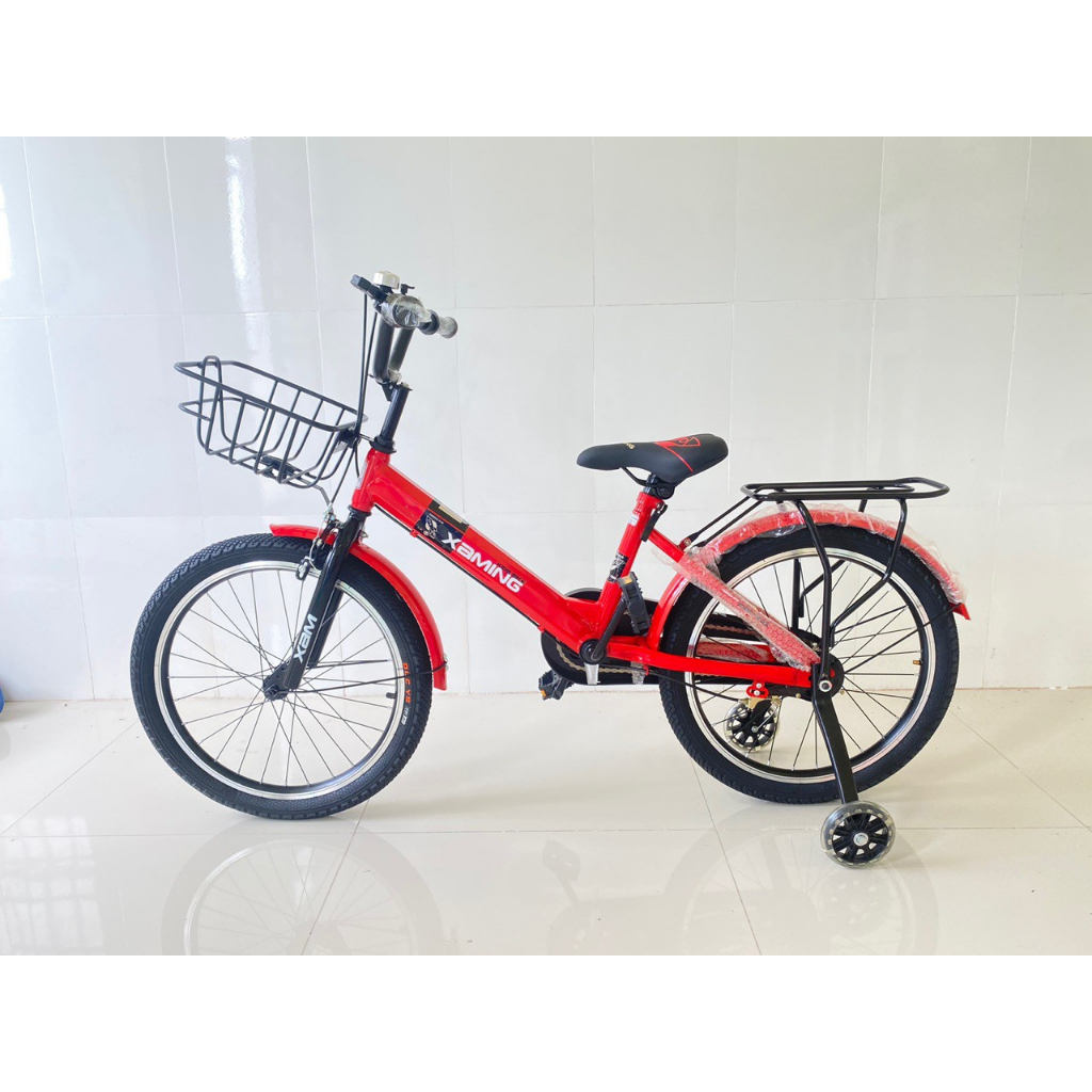 CẶP BÁNH PHỤ DÀNH CHO XE ĐẠP TRẺ EM - HÀNG CHÍNH HÃNG CÓ ĐÈN LED TỪ CỠ 12-20