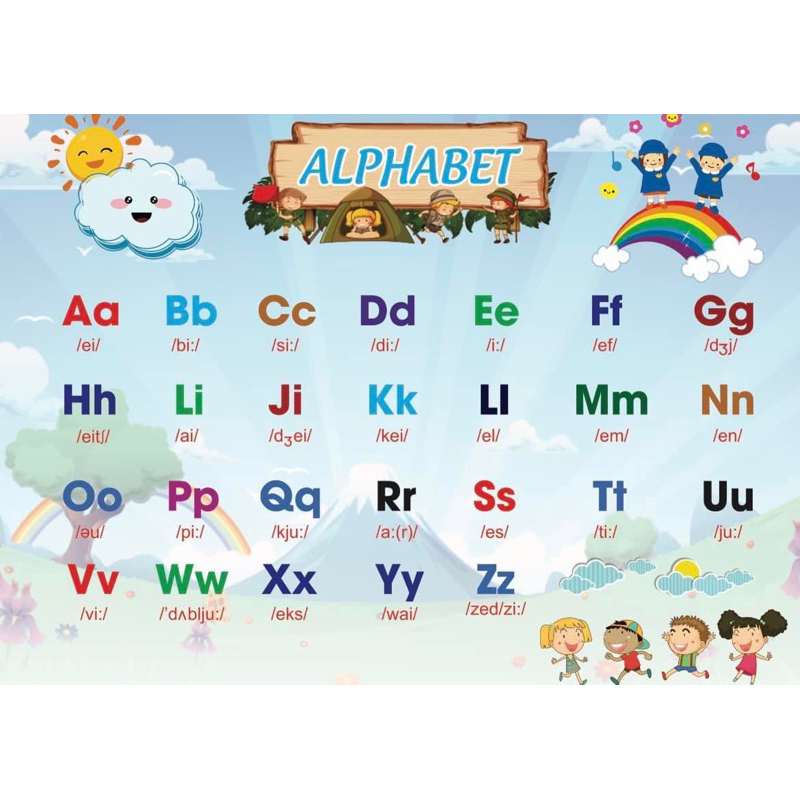 Decan alphabet kt 60x80