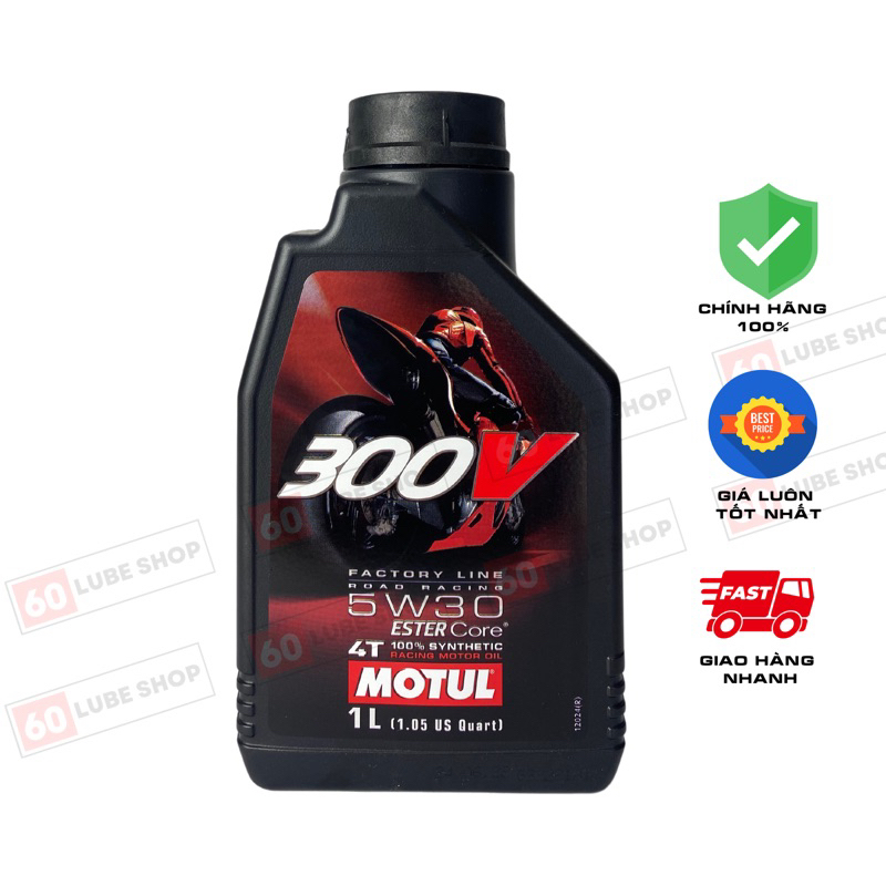 Dầu nhớt Motul 300V 5W30 France