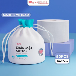 Khăn mặt khô Gumi dùng 1 lần lau khô, lau ướt - Khăn lau mặt dùng một lần