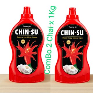 Combo 2 Chai Tương Ớt Chinsu 1Kg (DATE MỚI)