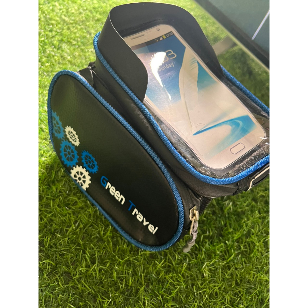 Túi xe đạp - túi treo xe đạp  túi rộng, thoáng, 2 ngăn 2 bên