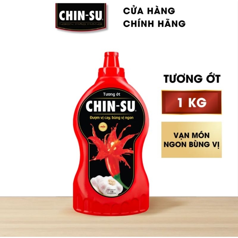 ComBo 2 Chai Tương Ớt Chinsu 1Kg