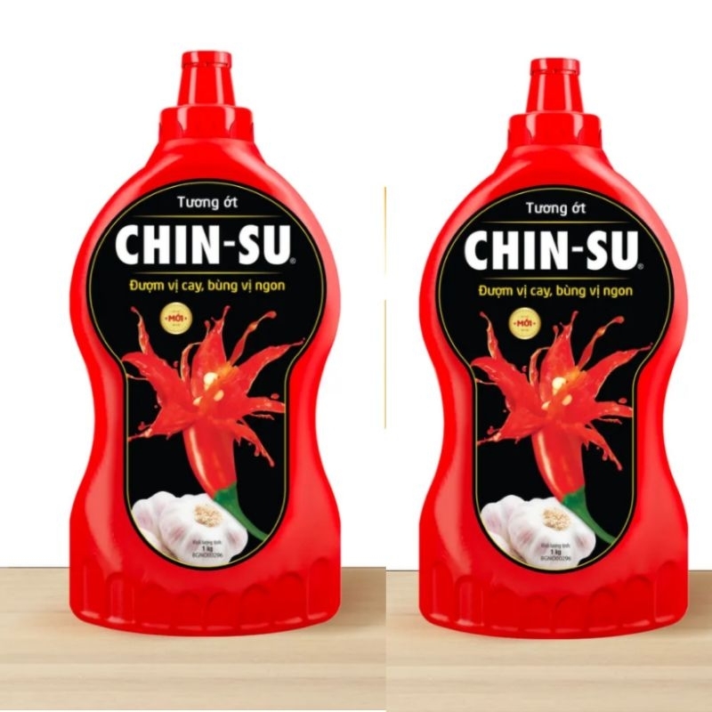 ComBo 2 Chai Tương Ớt Chinsu 1Kg