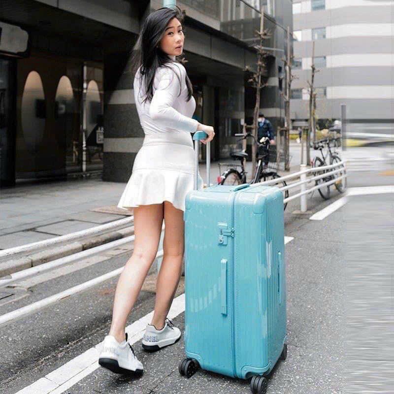 Vali nhựa dẻo pc chống bể size 20in( tặng kèm balo da trị giá 149k)