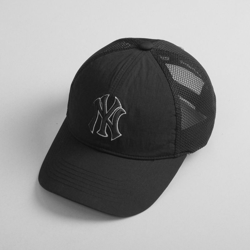 Mũ lưỡi trai Meowist Unisex MLB chất liệu vải Kaki logo NY ,nón lưỡi trai Hàn Quốc