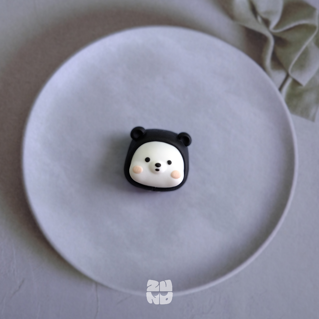 Bear Buu_Artisan keycap_Nút phím cơ