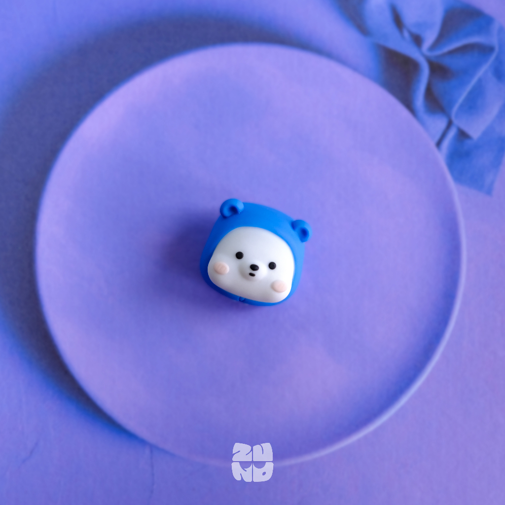 Bear Buu_Artisan keycap_Nút phím cơ
