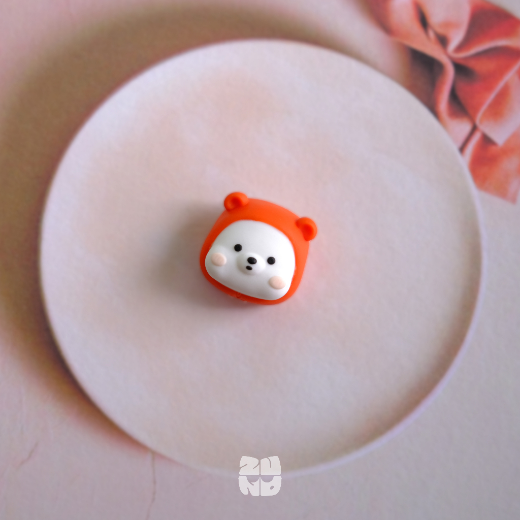 Bear Buu_Artisan keycap_Nút phím cơ
