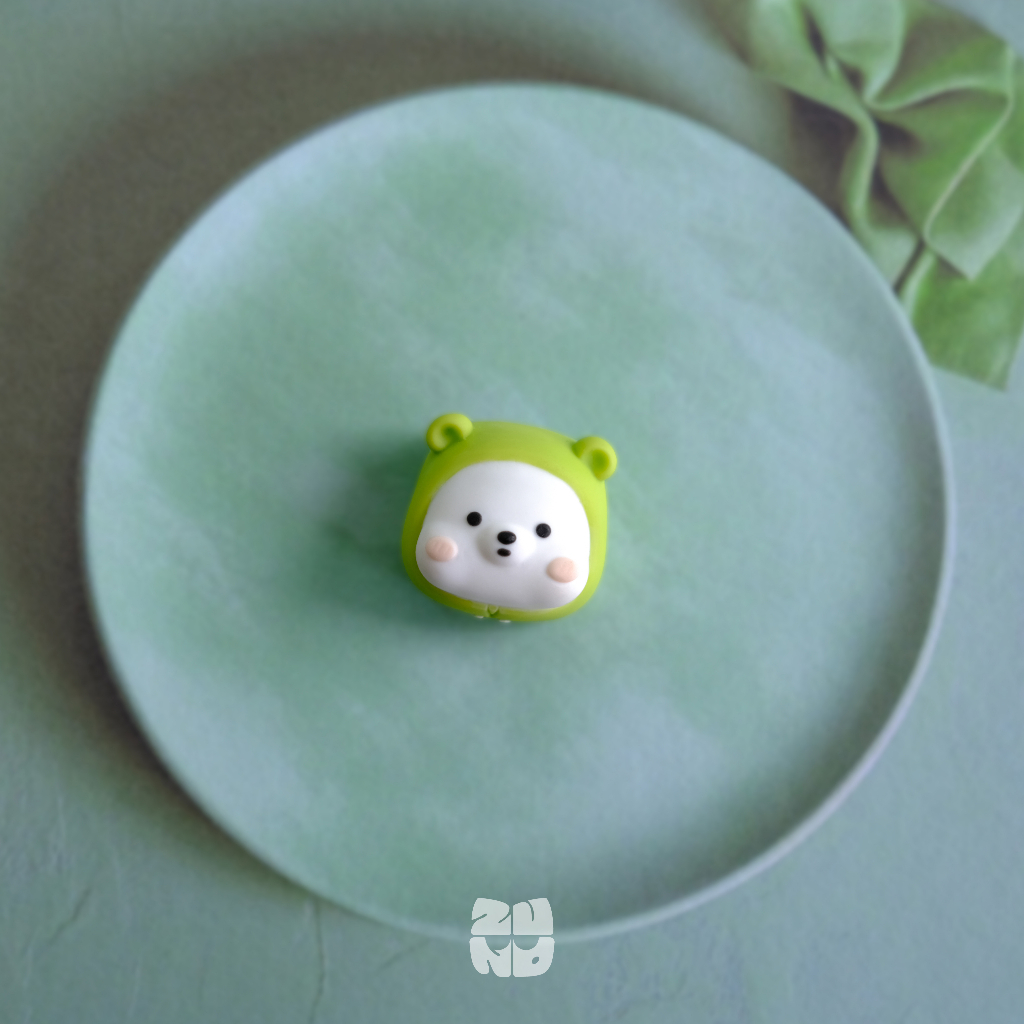 Bear Buu_Artisan keycap_Nút phím cơ