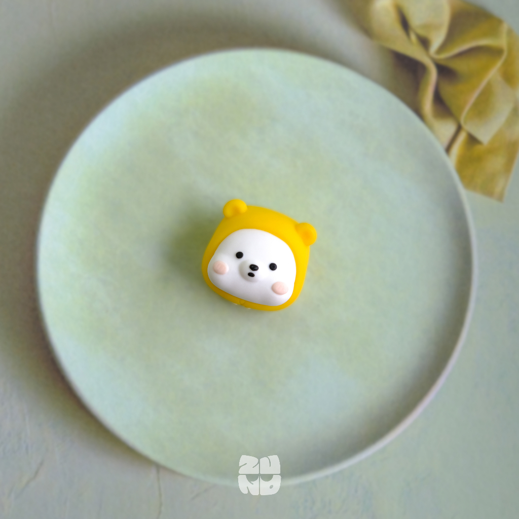 Bear Buu_Artisan keycap_Nút phím cơ