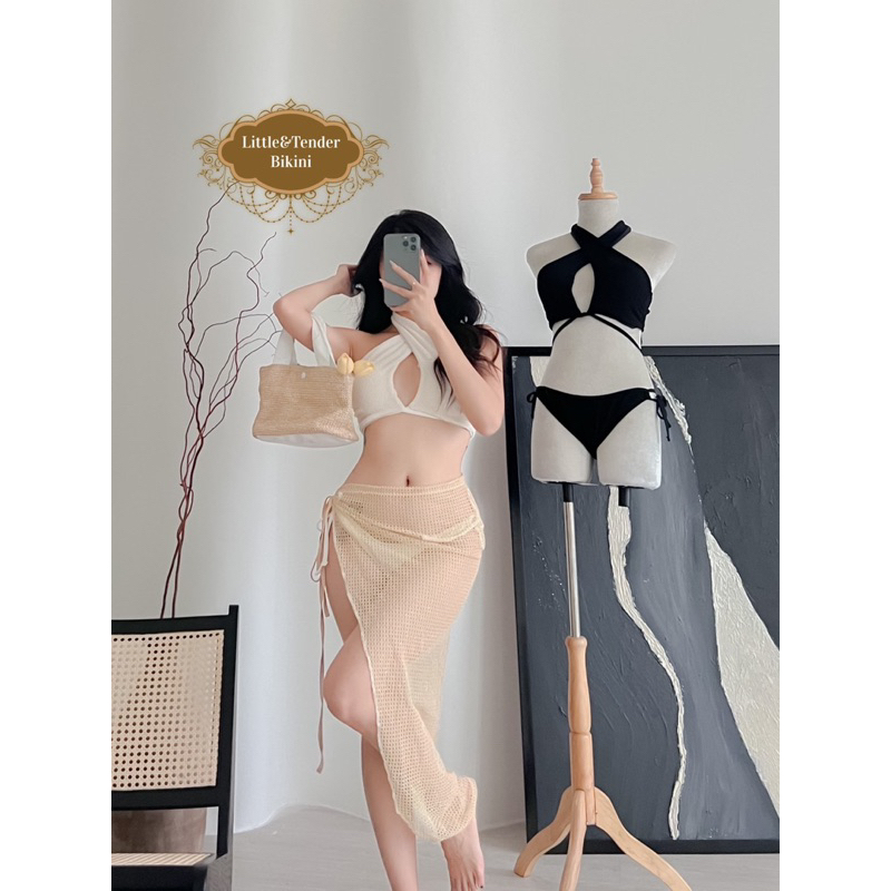 Set 3 món chân váy ánh kim tuyến