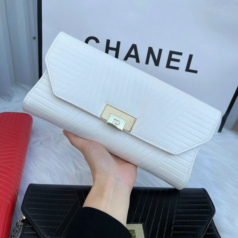 Cluth ví tab cầm tay kèm dây đeo chéo sang chảnh Rosabeli