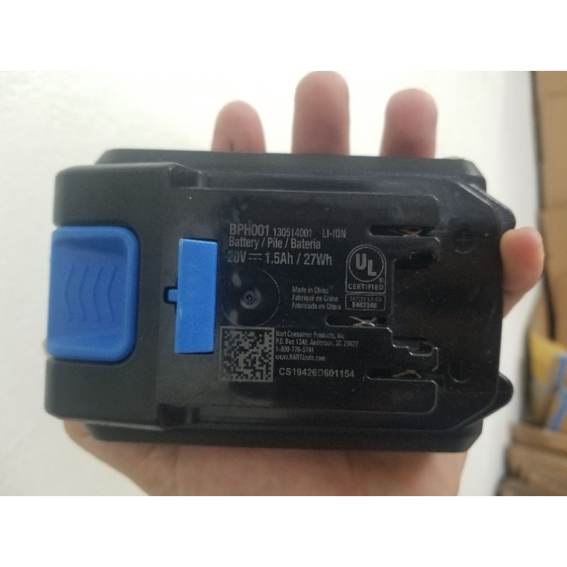 Pin Hart 18V 1.5Ah, 2Ah, 4Ah