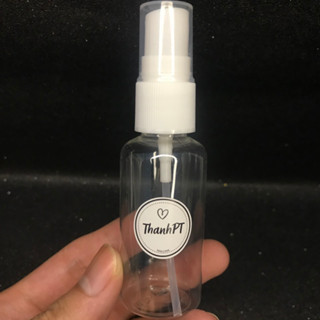 Chai xịt phun sương, lọ chiết mỹ phẩm, tinh dầu, dung dịch sát khuẩn trong suốt 30ml