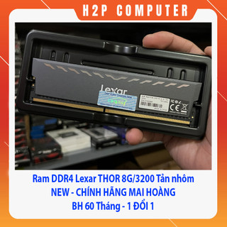 Bộ nhớ trong ram lexar ddr4 8g bus 3200 thor tản nhôm chính hãng - bh 60 tháng