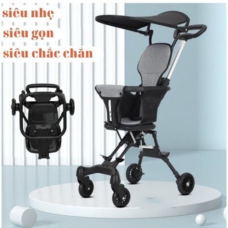 Xe đẩy gấp gọn cho bé xe đẩy du lịch gấp gọn 2 chiều 520 có đệm