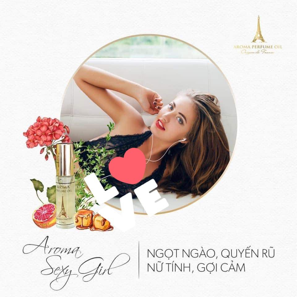 Nước Hoa Pháp Aroma Sexy Girl Nữ Tính Cao Cấp